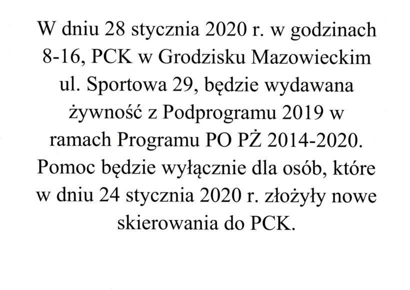 Informacja PO-PŻ 2014-2020