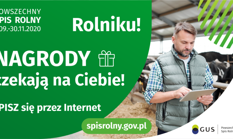 Rolniku, spisz się i daj wygrać sobie, swojej gminie i polskiemu rolnictwu