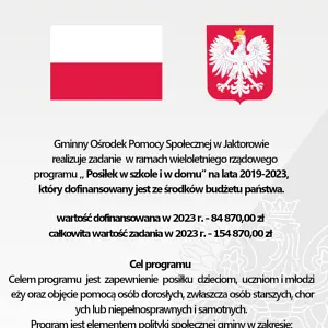 Dożywianie – plakat informacyjny | zdj. 1