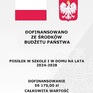 POSIŁEK W SZKOLE I W DOMU NA LATA 2024-2028 | zdj. 1