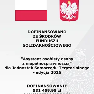 Asystent osobisty osoby z niepełnosprawnością - edycja 2026 | zdj. 1